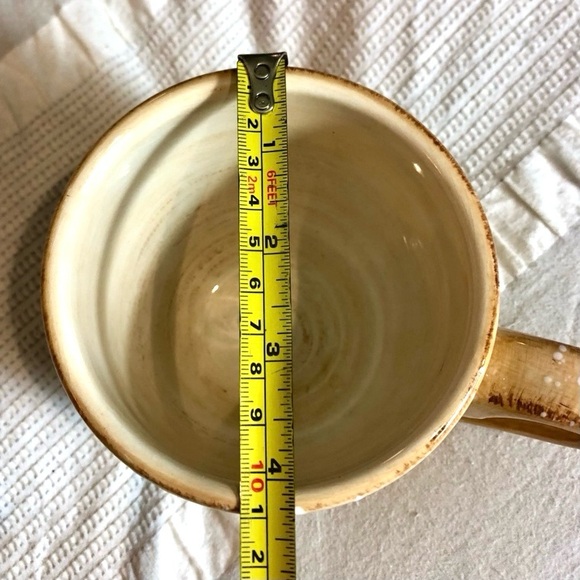 Tabletops Unlimited • Hand Painted Winter Wonderland Reindeer Mug 20oz - Picture 10 of 15